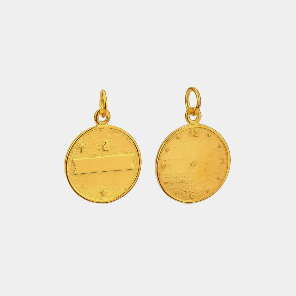 Home gold medallion